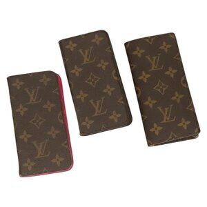 LOUIS VUITTON Monogram iPhone Case 3Set LV